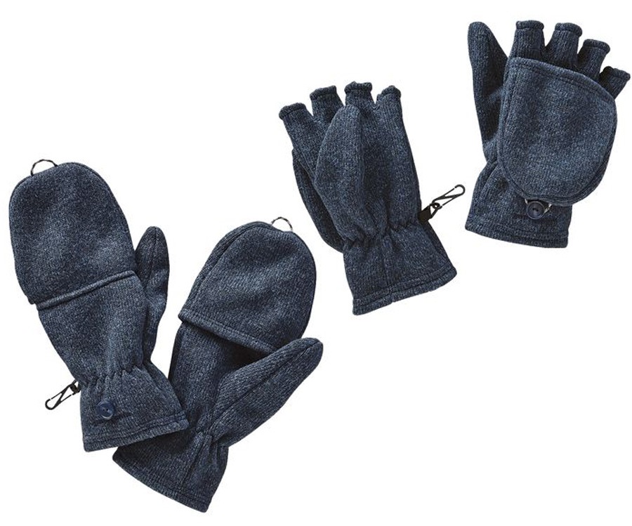 Patagonia Better Sweater Fingerless Mitten Gloves, M Classic Navy